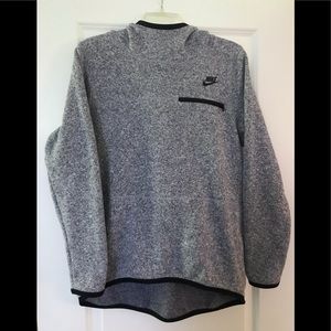 Nike knit hoodie.